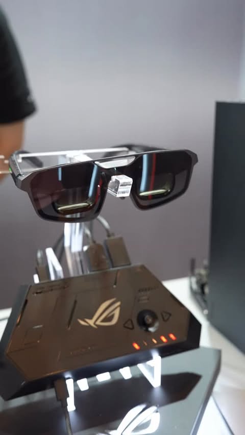 Instagram post by @booredatwork for ASUS. Caption reads: Asus just dropped the worlds’s First 240hz AR....