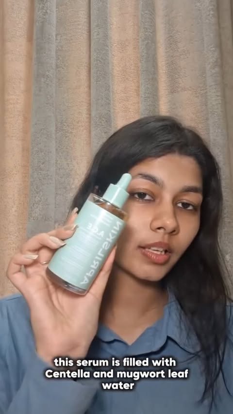 Instagram post by @glowwithradhu for APRILSKIN. Caption reads: Quench your dehydration lines ♥️ @aprilskin_global....