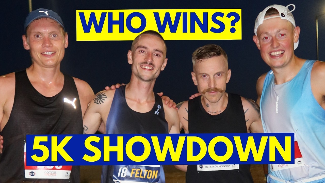 YouTube post by @BenIsRunning for Partnerize. Caption reads: This 5K Result Was A COMPLETE SHOCK! | PB 6 weeks....