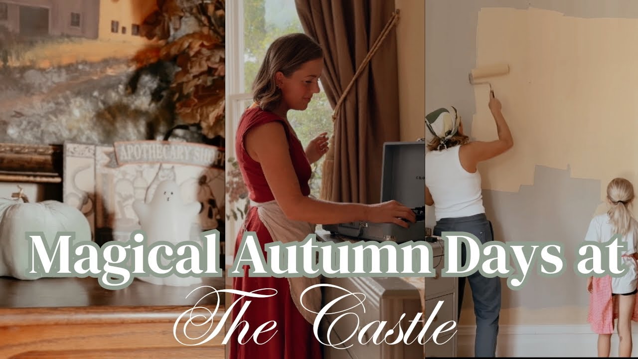 YouTube post by @countrycastleliving for FROWNIES. Caption reads: Living a Full Life as a Mother of 8! .