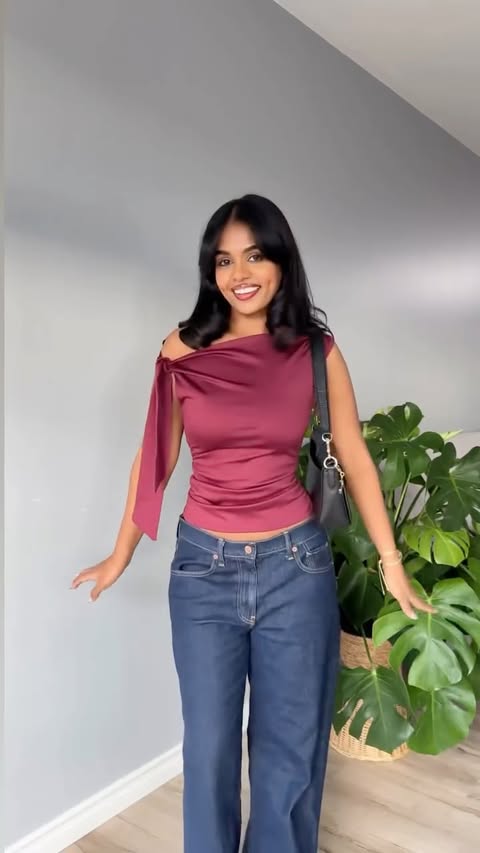 Instagram post by @sanjanaagutha for Ardene. Caption reads: are you a comfy clothes person or a dress up on....