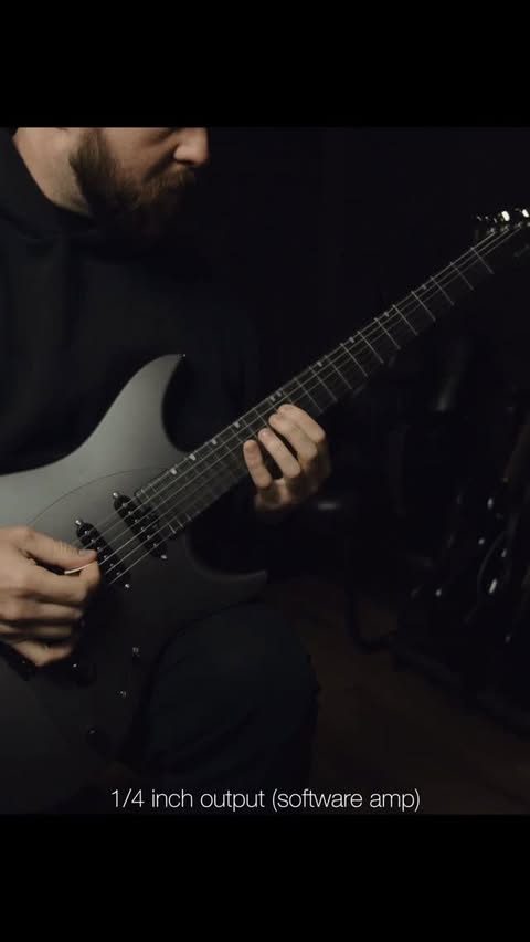 Instagram post by @nickdepirro for ENYA MUSIC. Caption reads: A few more riffs sponsored by @enyamusicglobal ft....