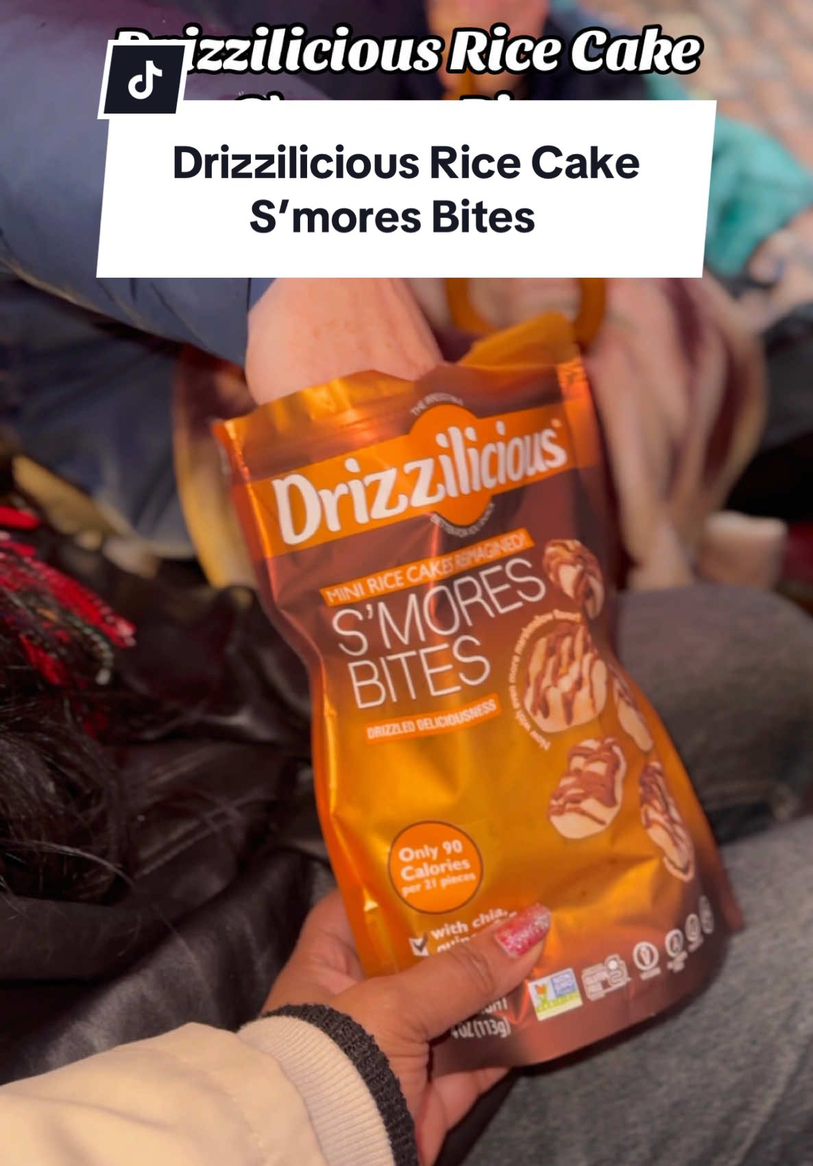 TikTok post by @somethingsomethingbeauty for Broadway Candy. Caption reads: [...] #sweetsnack #tiktokmademebuyit @Broadway....