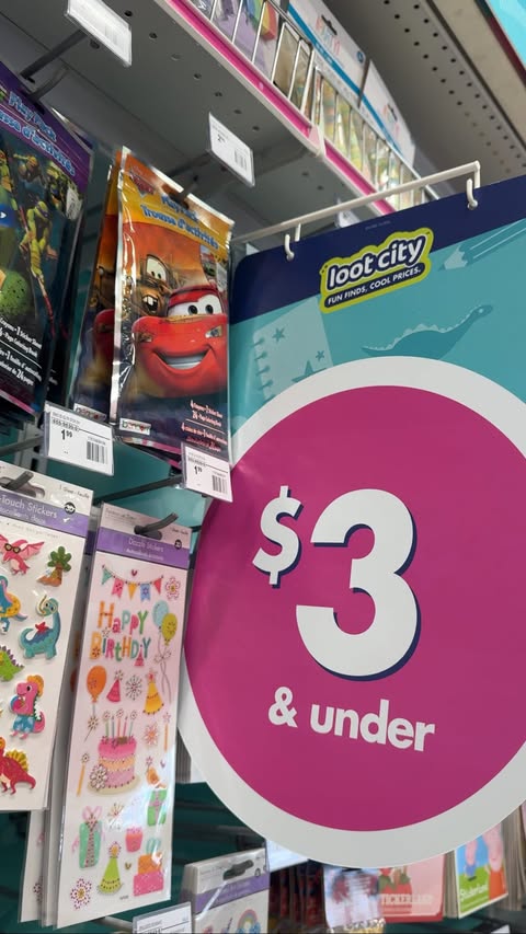 Instagram post by @livingonaloonie for Party City. Caption reads: #Ad | Birthday parties on a budget!?....