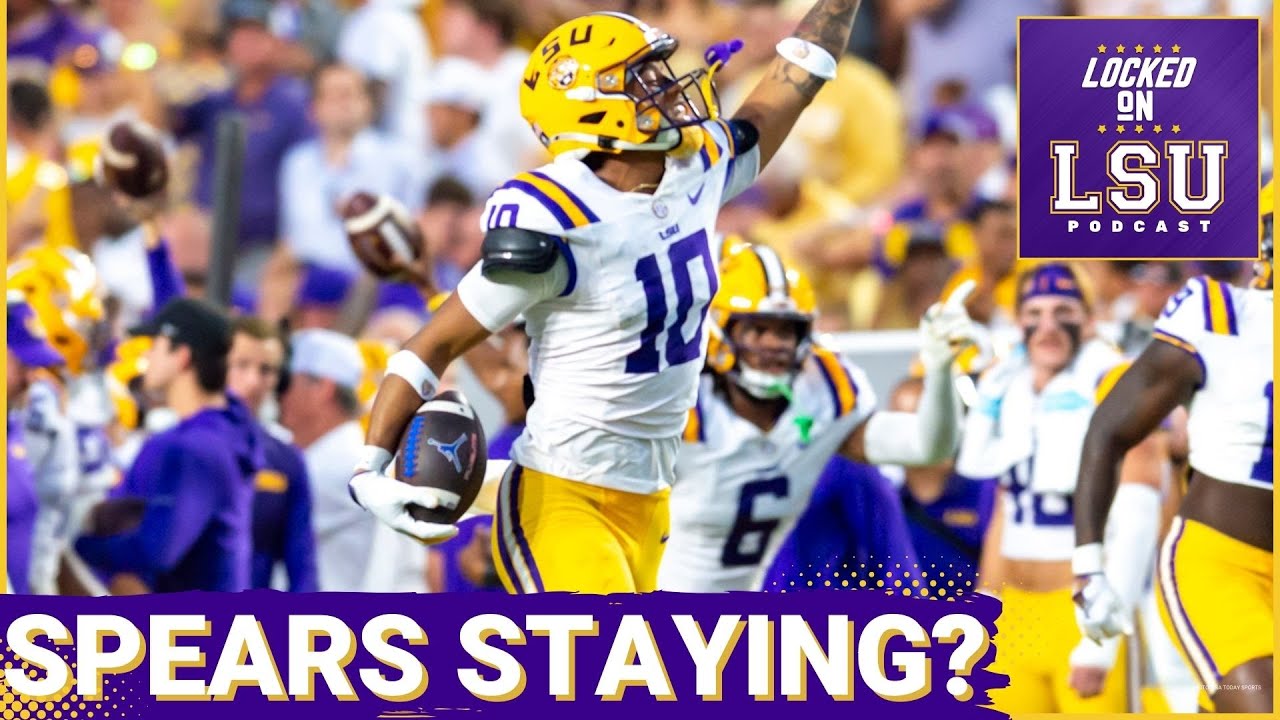 YouTube post by @LockedOnLSU for FanDuel. Caption reads: Lane Kiffin Brings Back a Fired LSU Coach… And a....