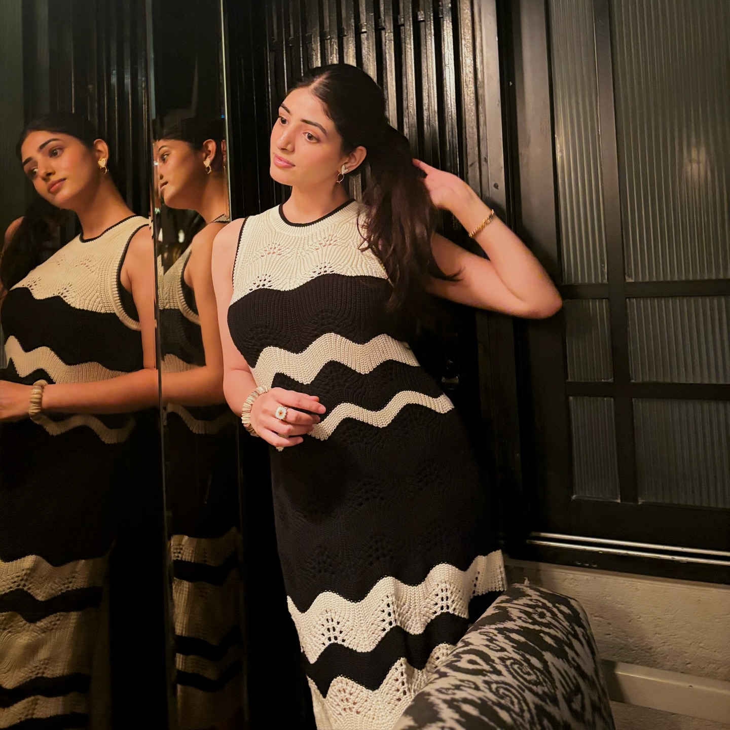 Instagram post by @tomarsimran21 for Gap Inc.. Caption reads: .
 Comment “Link” to get the Product

@gapindia....