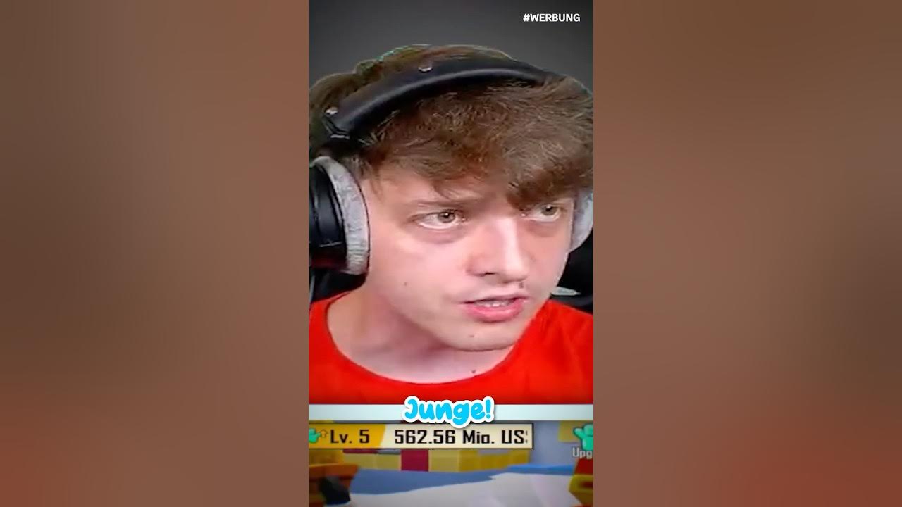 YouTube post by @LukasBrawlStars for PUBG Mobile Esports. Caption reads: 67 wurde GEKLAUT in PUBG MOBILE...😭....
