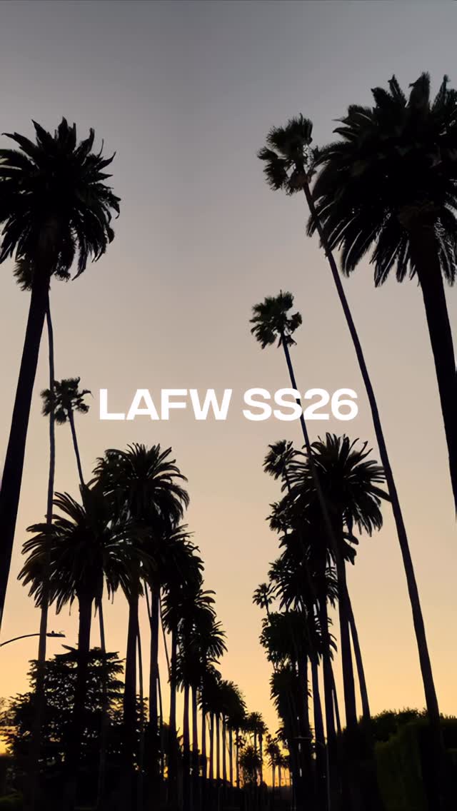 Instagram post by @frowfw for GORGIE. Caption reads: Here’s a recap of LAFW SS26 

Thank you to all our....