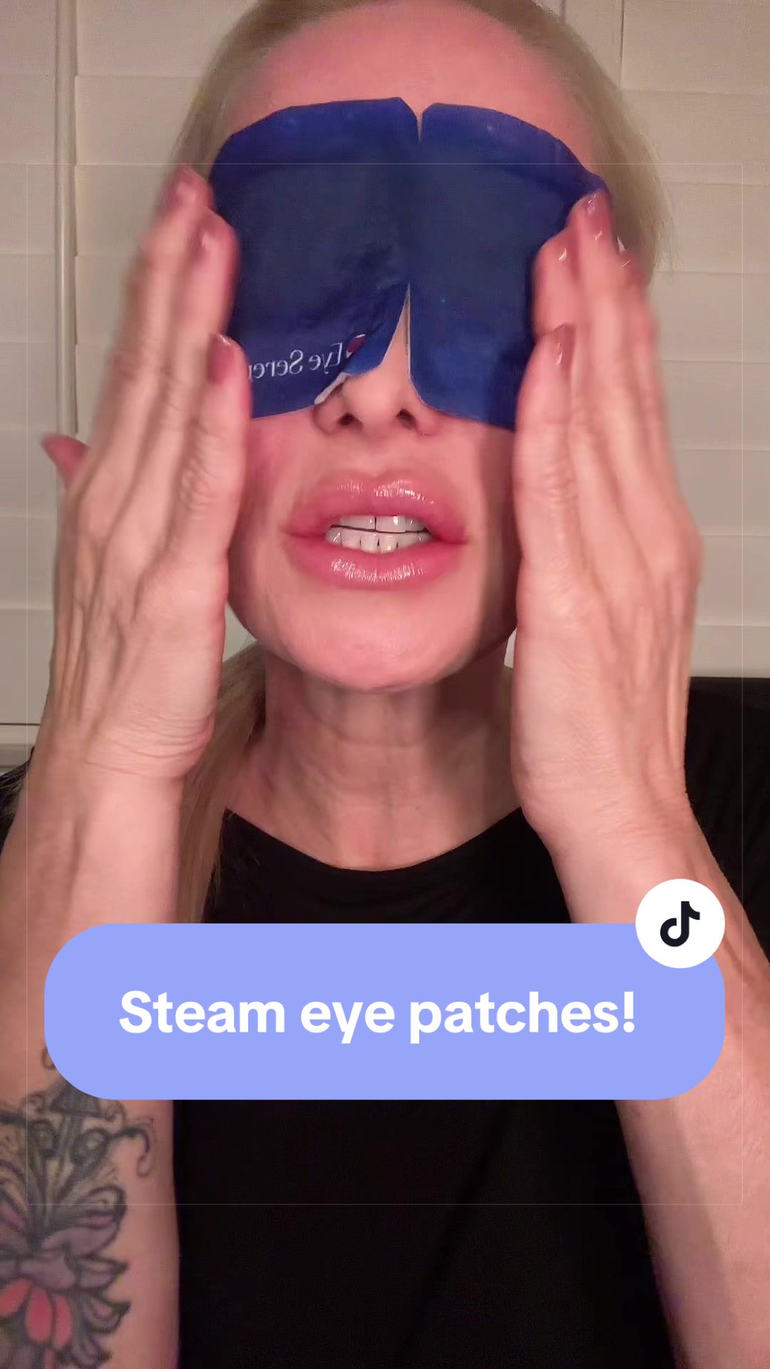 TikTok post by @thevictoriausher for Lure Essentials. Caption reads: @Lure Essentials this is my new night time beddy....