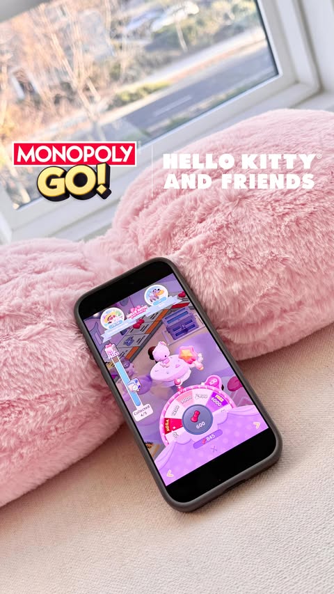 Instagram post by @thatsheart for Hello Kitty. Caption reads: @hellokitty charging me rent was not on my 2026....