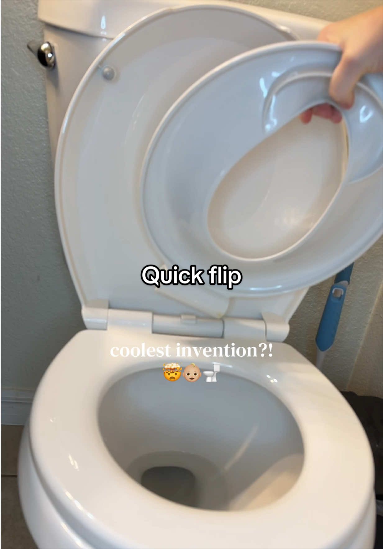 TikTok post by @tristaradomski for Jool Baby. Caption reads: [...] toddlers learning to use the toilet! @Jool....