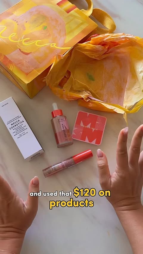 Instagram post by @amazingsydneylife for MECCA. Caption reads: If you’re spending $ at Mecca anyway… you might as....