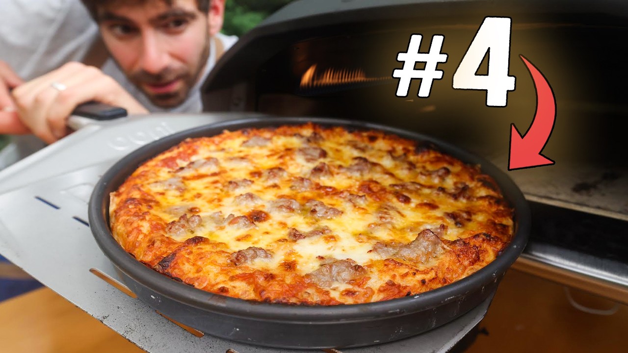 YouTube post by @LifebyMikeG for Ooni. Caption reads: [...] in this video were made in the brand new....