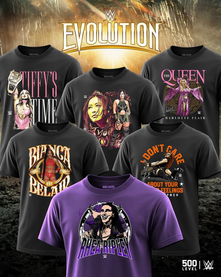 Instagram post by @thewrestlingclassic for 500 LEVEL. Caption reads: WWE Evolution — live from Atlanta!

For the first....