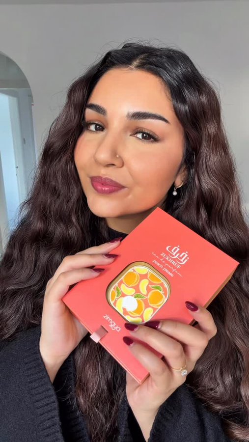 Instagram post by @selinareviews for Zimaya Perfumes. Caption reads: [...] was very kindly gifted this by....