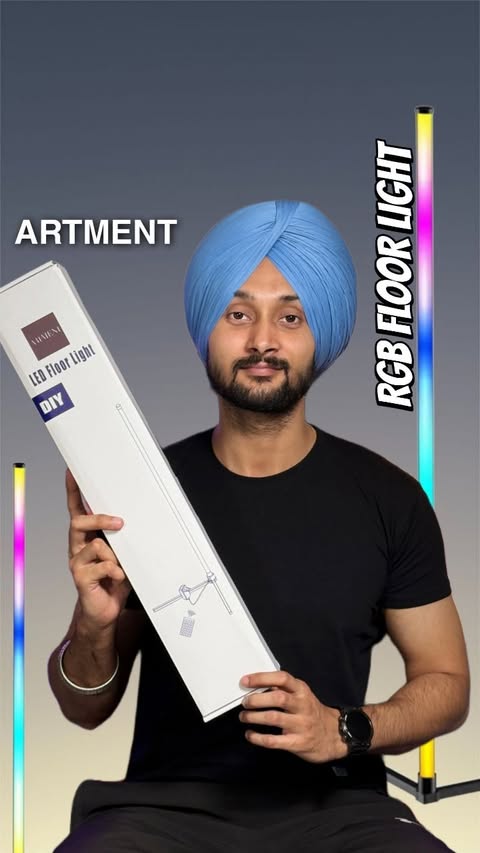 Instagram post by @thesahilblogs for The Artment. Caption reads: One light, Endless vibes

From decor to content....