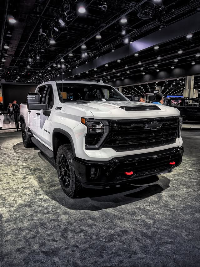 Instagram post by @generalmotorsjeff for chevrolet. Caption reads: Get a load of the new 2026 @chevrolet Silverado HD....