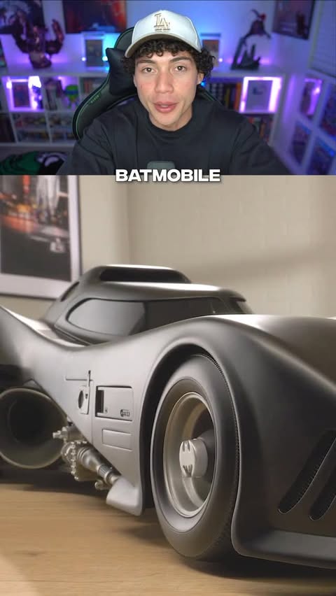 Instagram post by @cocognzx for Fanhome. Caption reads: the ultimate batmobile model is here...

You can....