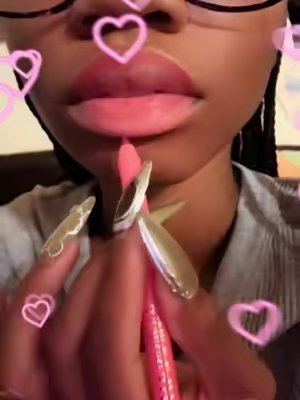 TikTok post by @kayscloud9 for Aminnah. Caption reads: @AMINNAH SKINCARE #lipliner #aminnahskincare [...].