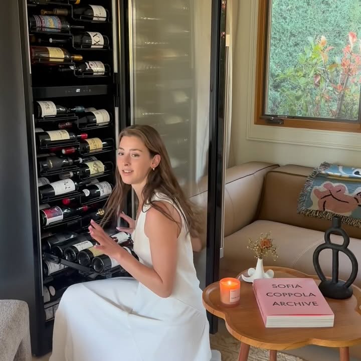 Instagram post by @barpilarr for WineEnthusiast. Caption reads: I am always, and I mean always, looking for ways....