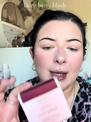 TikTok post by @perksofbeinglou for Kash Beauty. Caption reads: Such a pretty winter shade ✨ @KASH Beauty....