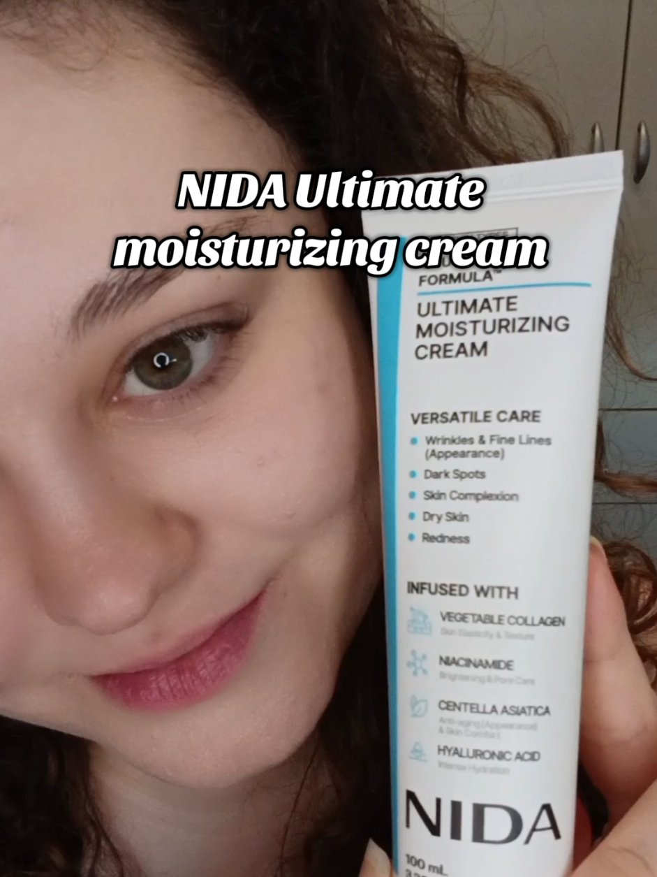 TikTok post by @nalu.0025 for NIDA Official. Caption reads: [...] viral Korean cream! 🇰🇷✨ Meet the @NIDA....