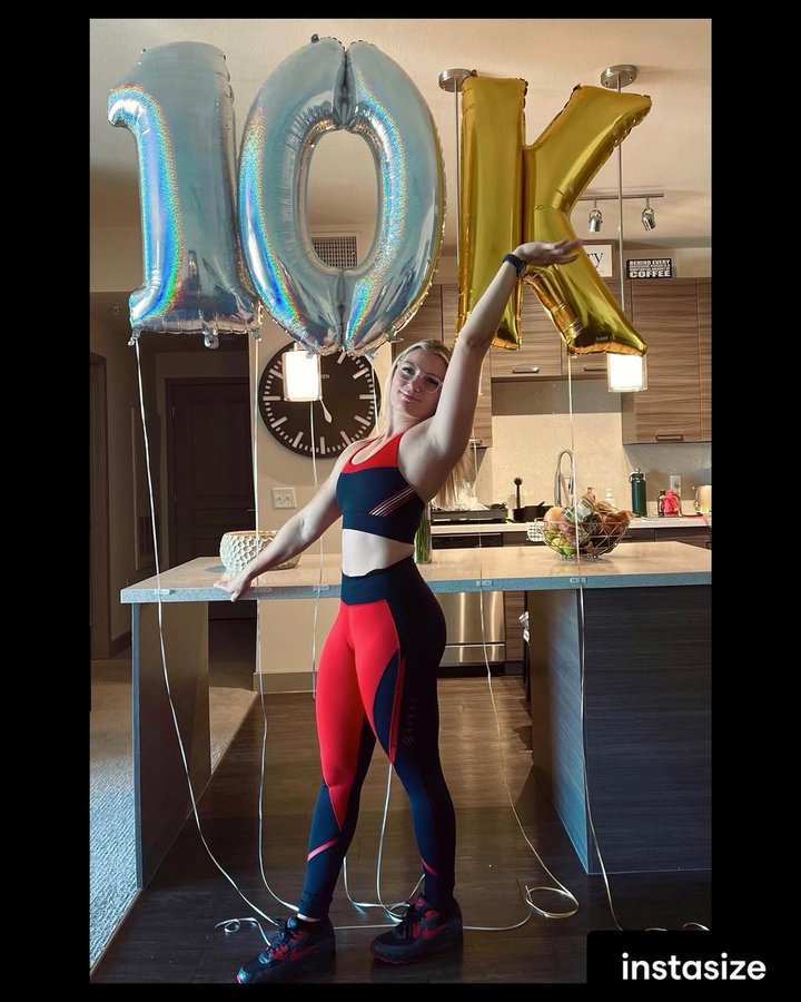 Instagram post by @taliavaughangrijalva for VIRUS. Caption reads: [...] this milestone, I’ve partnered with....