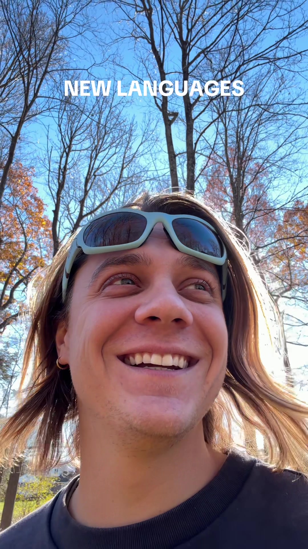 TikTok post by @chickenjawsh for Duolingo. Caption reads: I barely passed Spanish in highschool, but I'm....