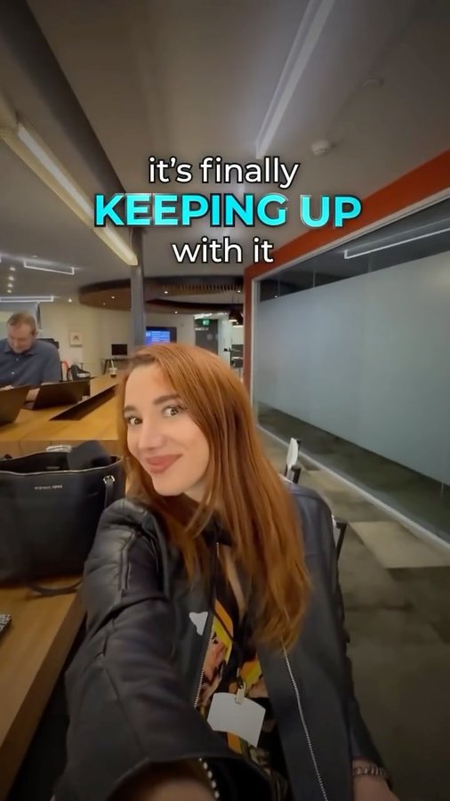 Instagram post by @tech.unicorn for Miro. Caption reads: Why you NEED context-aware AI 👇🧠....