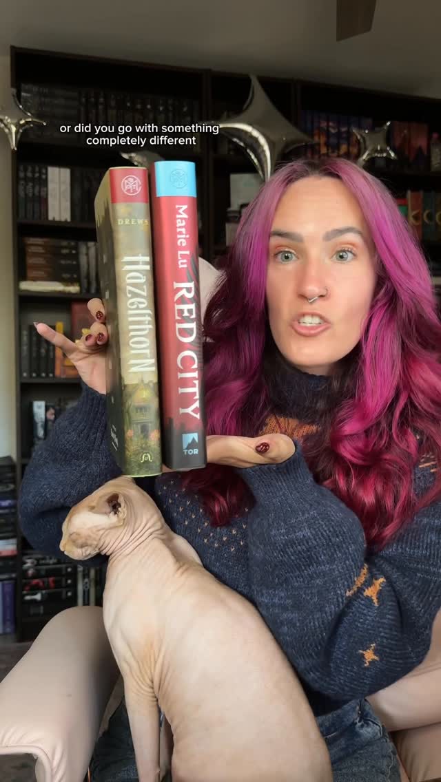 Instagram post by @thtgrlreads for BookoftheMonth. Caption reads: When the book reviews are so good you can’t NOT....