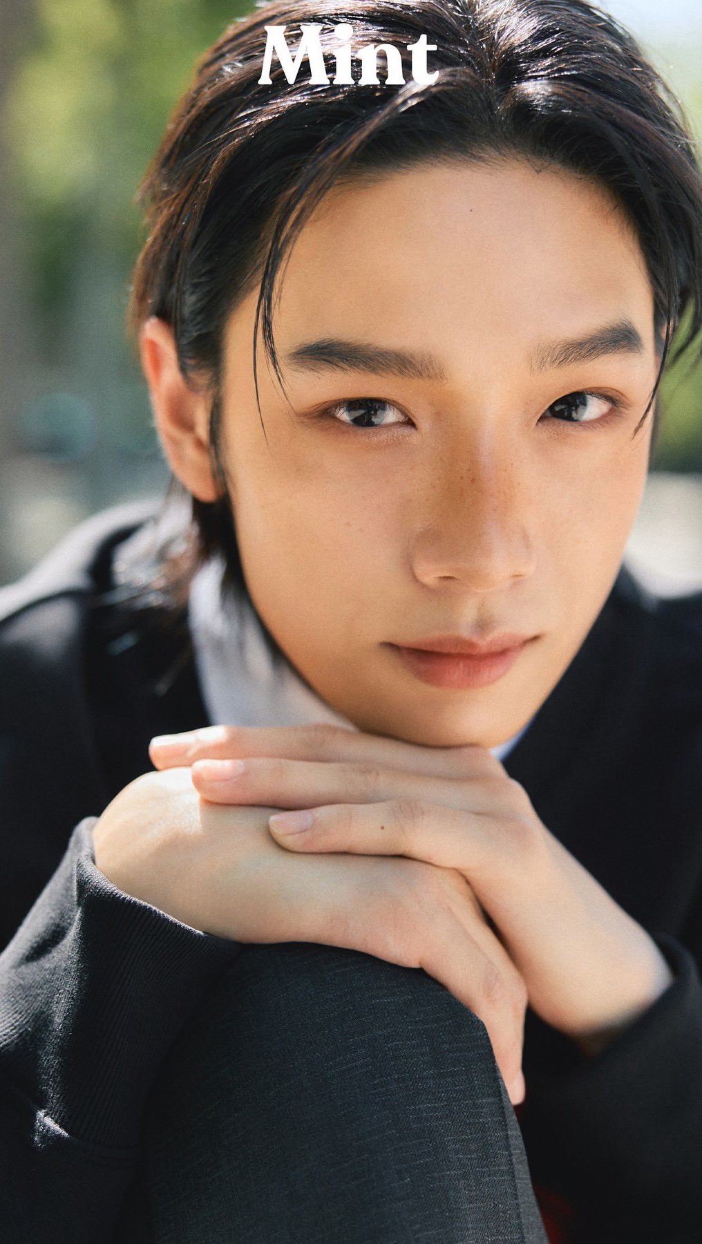 Instagram post by @tong_sutipat for KENZO. Caption reads: @nex.busofficial X @kenzo 🍒🧡
@tong_sutipat....