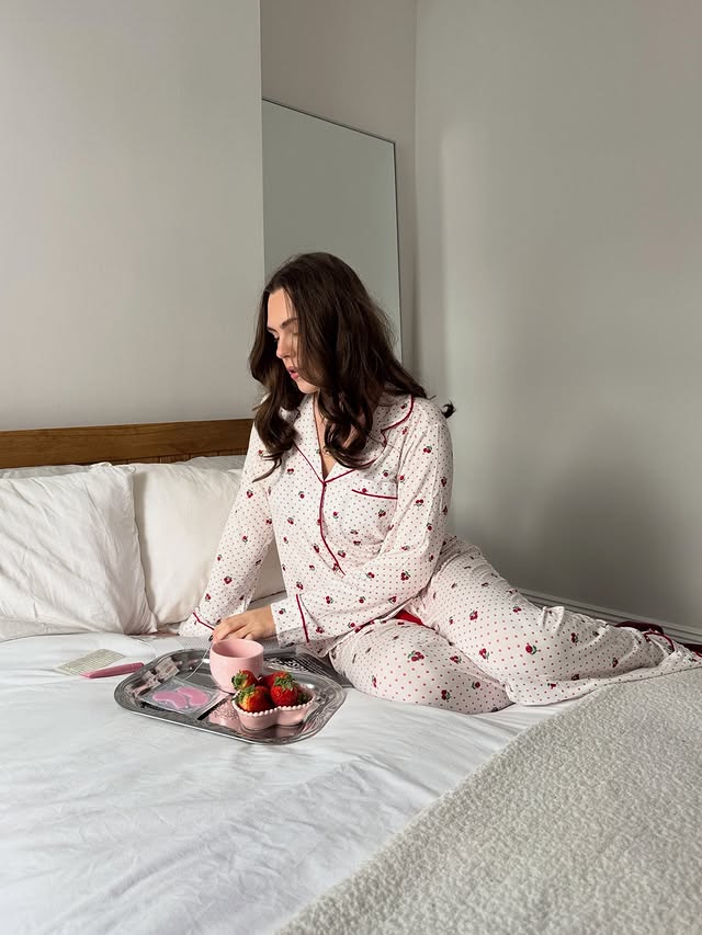 Instagram post by @megskyrme for Boux Avenue. Caption reads: [...] so why not love yourself and wear....