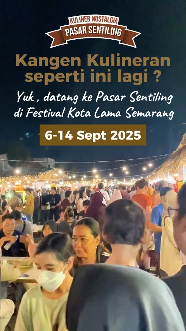 Instagram post by @jiiscomm for Young Living. Caption reads: KULINER NOSTALGIA PASAR SENTILING
6 – 14 September....