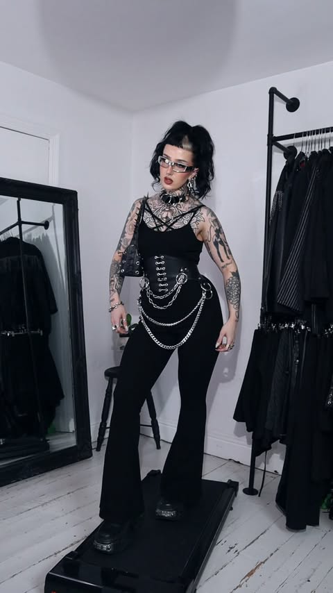 Instagram post by @mimi_almighty for KILLSTAR. Caption reads: MORE FESTI OUTFITS 🖤 SAVE FOR INSPO!! @killstar....