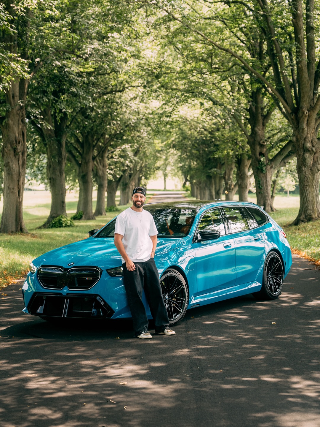 Instagram post by @billyperry631 for BMW USA. Caption reads: #Sponsored Beyond thrilled and grateful to....