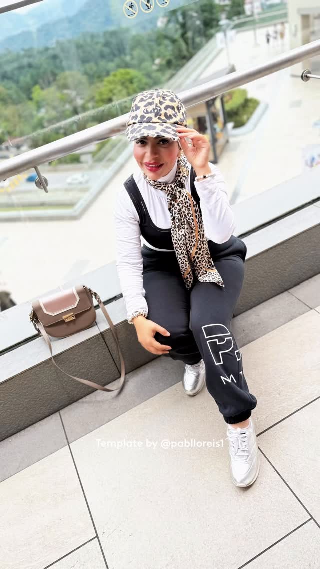 Instagram post by @loloair for P.E Nation. Caption reads: [...] : FF80 

#namshi_discount #penation #sports....