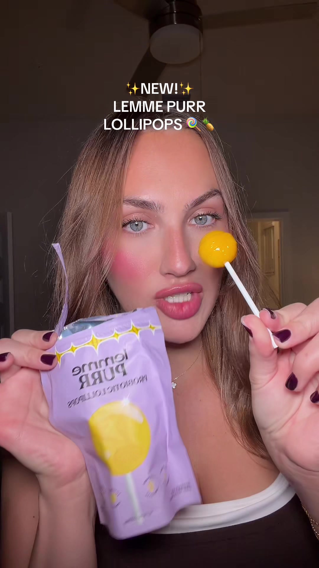 TikTok post by @daniellamagee for Lemme. Caption reads: FINALLY✨✨✨ @lemme #lemme #lemmepurr [...].