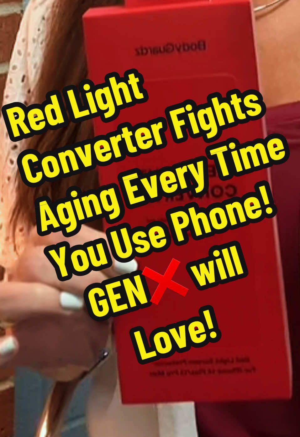 TikTok post by @nurseashleydaily for Bodyguardz. Caption reads: [...] #screenprotector #genx #skin @BodyGuardz.