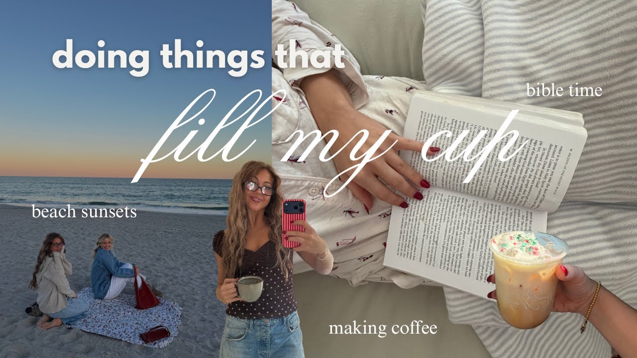 YouTube post by @macktruex for Mint And Lily. Caption reads: doing things to fill my cup! *no winter blues*.