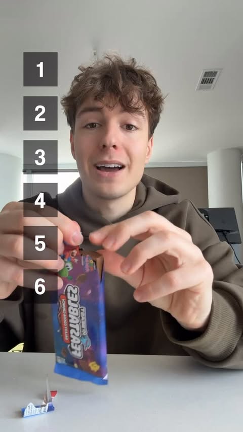 Instagram post by @clix for Feastables. Caption reads: BLIND RANKING @feastables 🍫 you gotta try The....