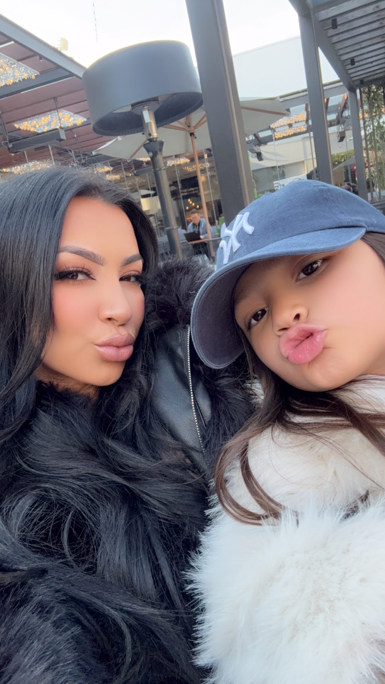 Instagram post by @evettexo for gonnaneedmilk. Caption reads: Movie night with my little ones 🍿🎬, complete....