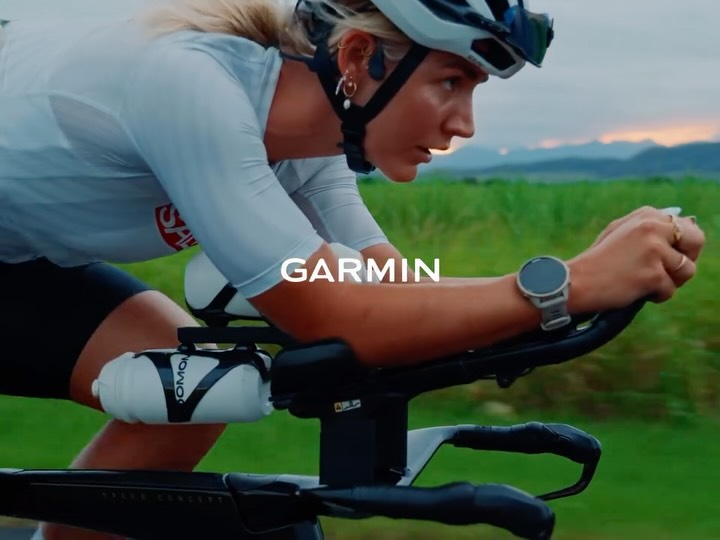 Instagram post by @jaz.sloane for Garmin. Caption reads: Very excited & proud to have joined the @garminau....