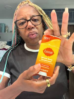 TikTok post by @stefferpoo for Lume Deodorant. Caption reads: Two of the items in the bundle @Lume Deodorant.