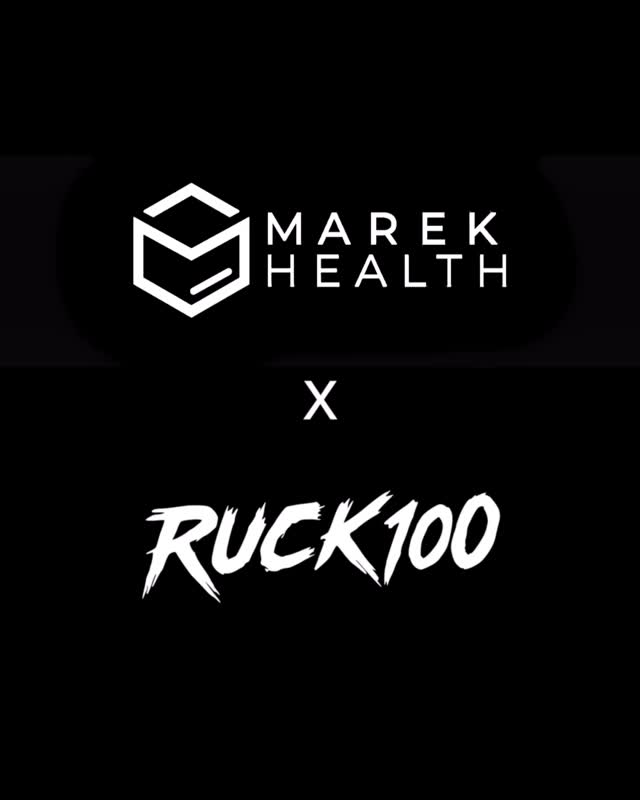 Instagram post by @darustrong for Marek Health. Caption reads: 🇺🇸 Veterans Day | Ruck 100 🇺🇸

Today we honor....