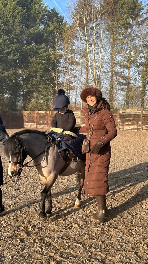 Instagram post by @jadehollandcooper for Holland Cooper. Caption reads: It’s time to wrap up warm the frost is officially....