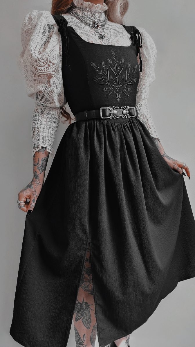 Instagram post by @kllsym for DISTURBIA. Caption reads: It's October 🖤

I'm ready to get even witchier....