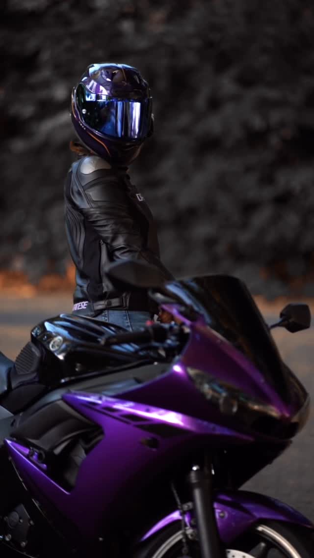 Instagram post by @xeniar6 for Monster Fairings. Caption reads: 💜 

Owner: @antoniamarierichter
Powered by:....