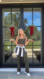 Instagram post by @janellepaigebrandom for T3 Micro. Caption reads: NEW GIVEBACK for y'all - mini style🤏

In honor of....