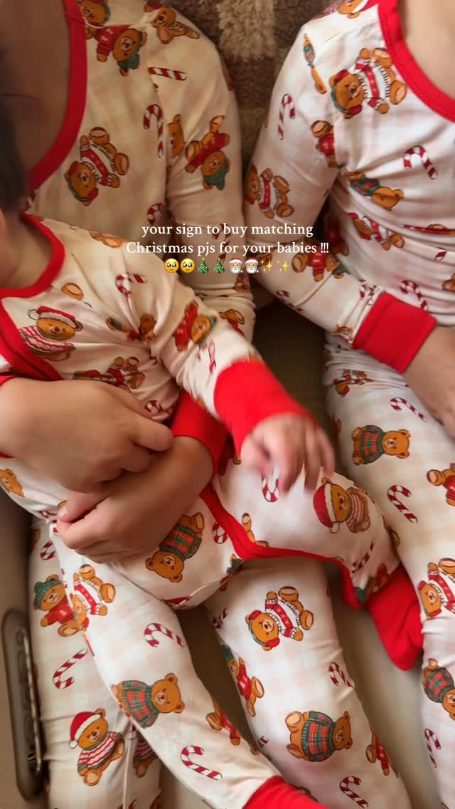 Instagram post by @chelspeek for Caden Lane. Caption reads: Is there anything cuter than matching @cadenlane....