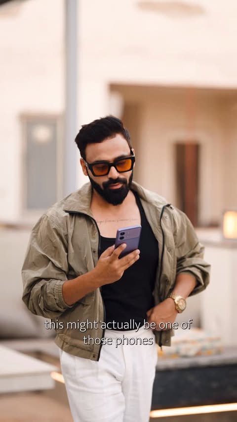 Instagram post by @shivamsachdevaofficial for HMD. Caption reads: [...] Less compromise. Better value. 📱✨ Meet HMD....